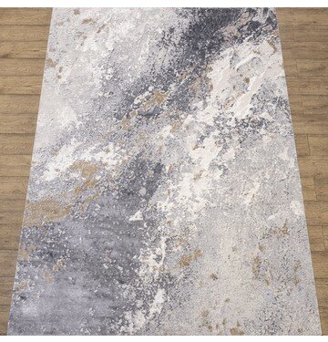 Ковер Турецкий Prado дизайн KA29A цвет SH_L_GRAY / GRAY2 1.6x2.3м