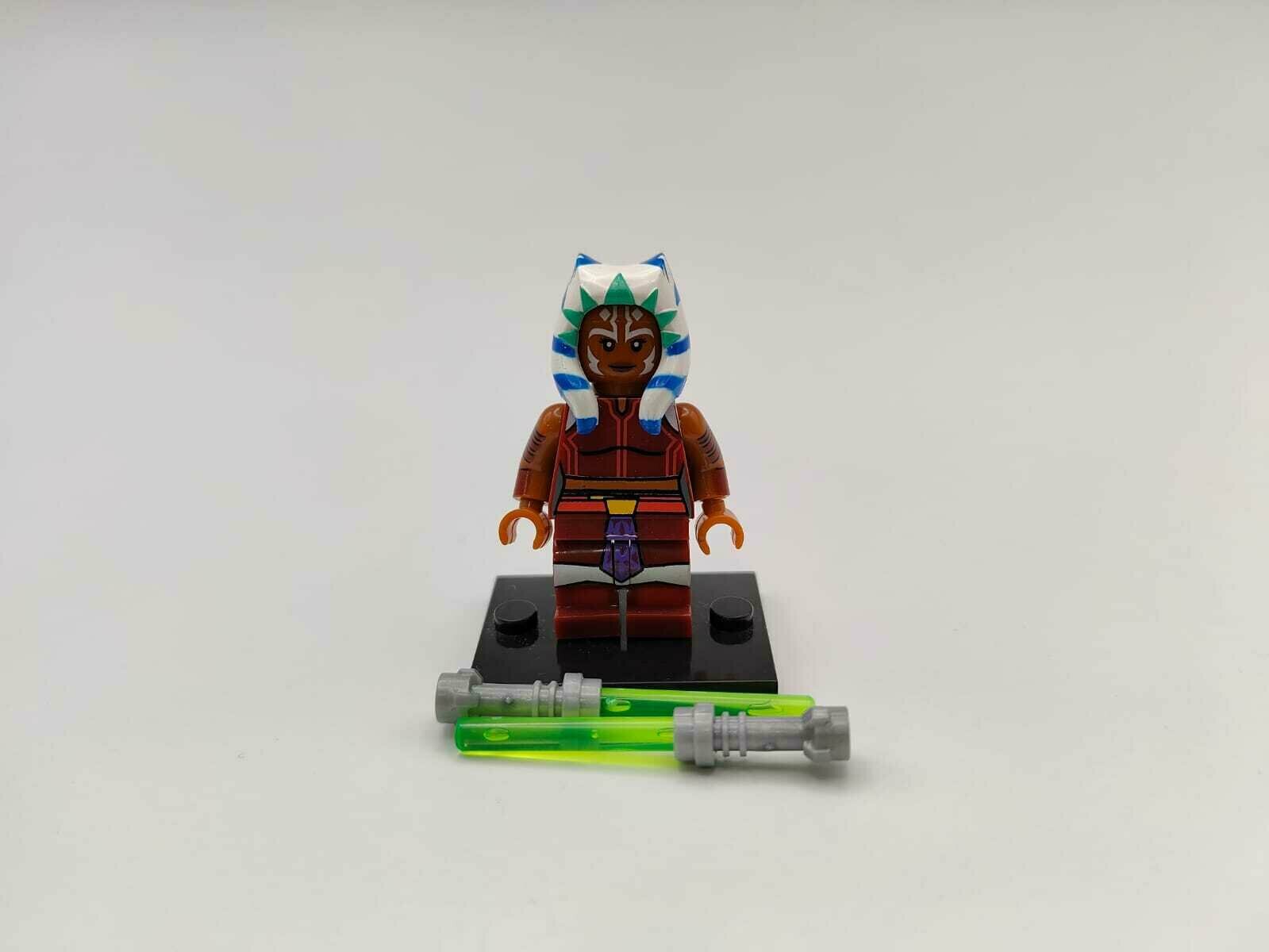 Минифигурка «Асока Тано Юнлинг», фигурка серии "Джедаи" Star Wars, совместима с конструкторами Lego