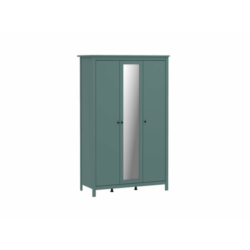 Шкаф распашной ГУД ЛАКК сага 3 двери 132 х 64 х 215 см темно-бирюзовый 34499₽