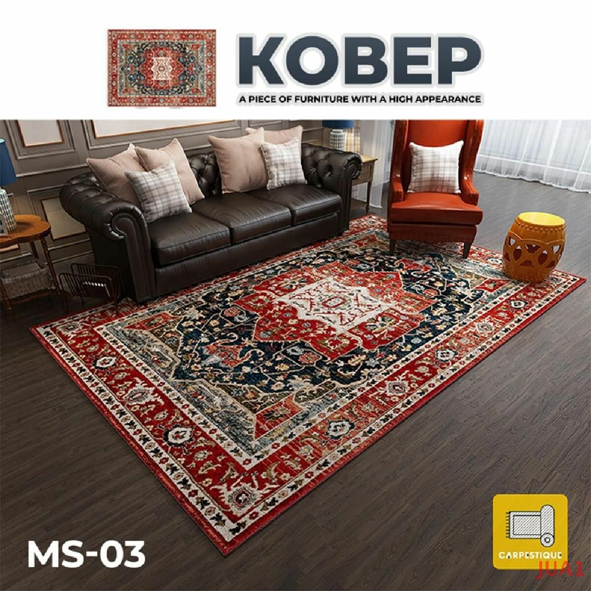 Ковер, Carpestique, DTMS, Европейский стиль, Подходит для гостиной, спальни