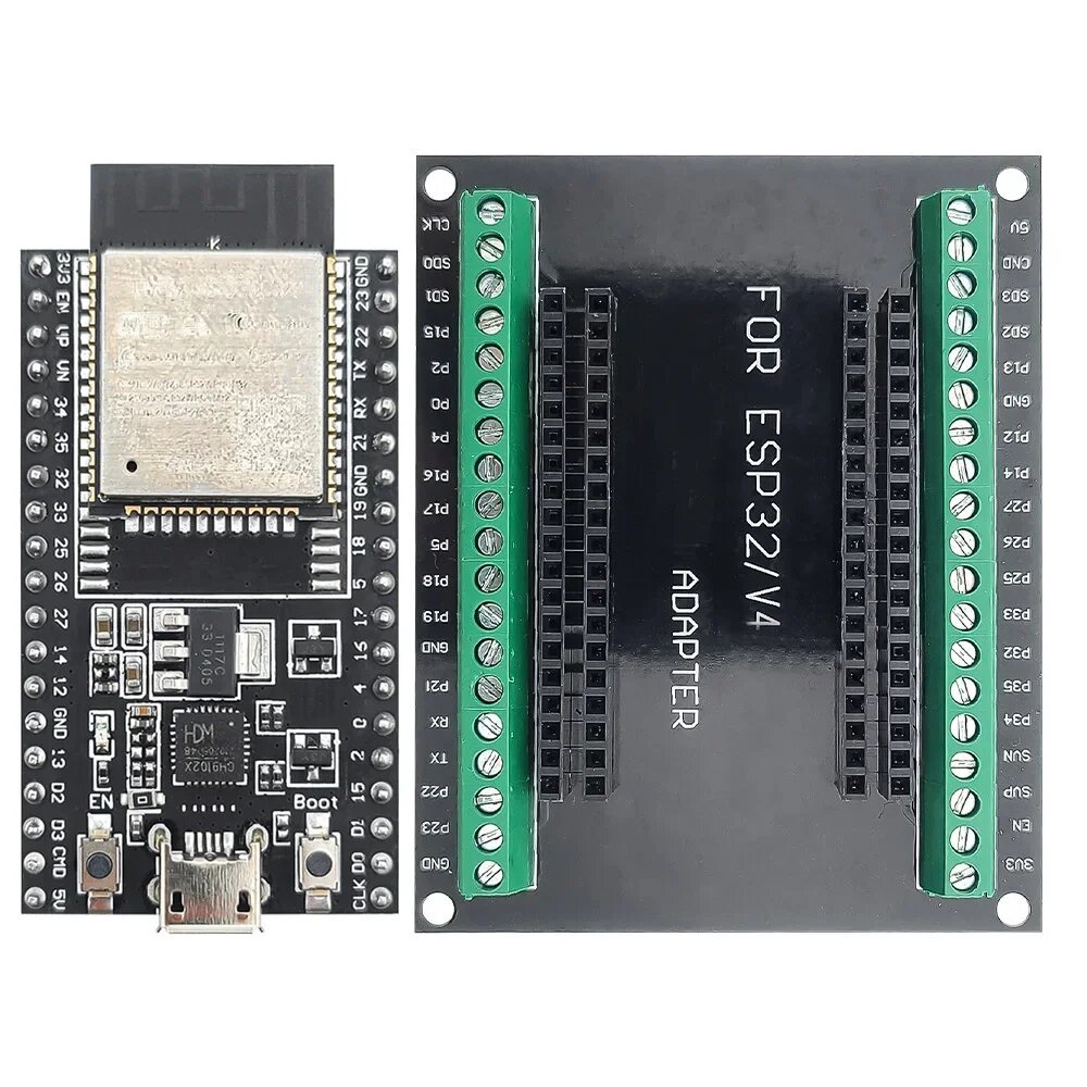 ESP32 плата разработки с расширением GPIO
