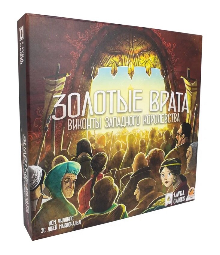 Наст. игра Виконты Западного Королевства. Золотые врата дополнение (Lavka) РРЦ 2990 руб /8