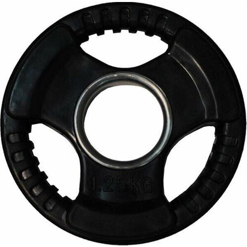 Диски для штанги Profi-Fit 1,25 кг 50 мм обрезиненный с хватами