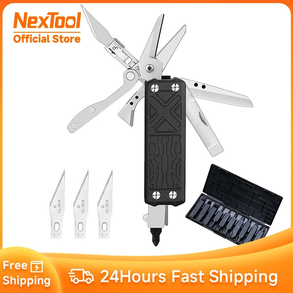 NexTool E1 Многофункциональный нож 10 в 1 — фото 1