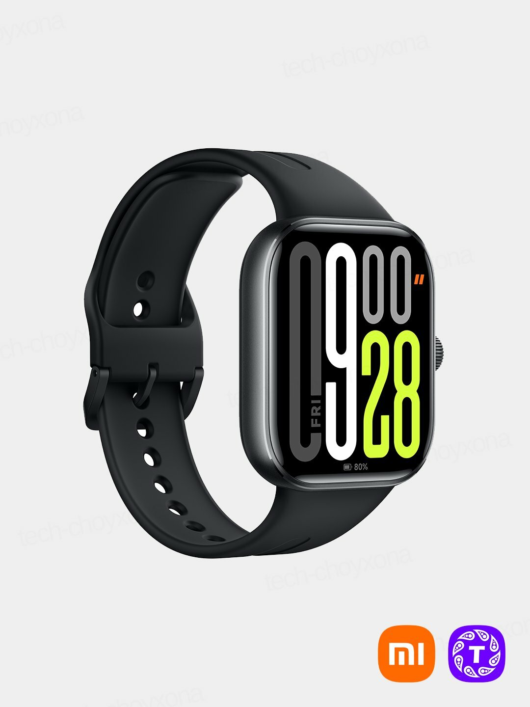 Умные часы Xiaomi Watch 5 "Obsidian Black", фитнес-трекер, экран 2,07", черный