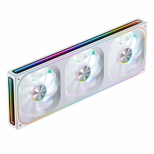 Вентилятор Jonsbo ZA-360W 3 in 1 120х120х28мм PWM, ARGB LED белый Retail