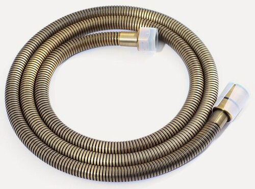 Изображение товара KAISER 0026 Antique Bronze Шланг для душа 1,5м металлический усиленный Luxus Античная бронза