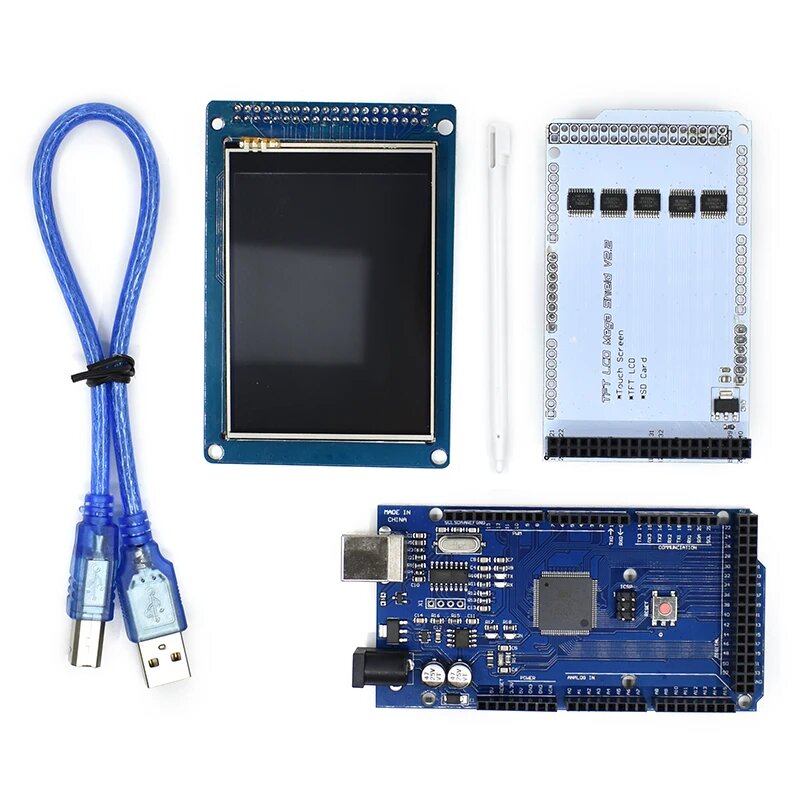 Набор Arduino Mega 2560 с экраном EQV