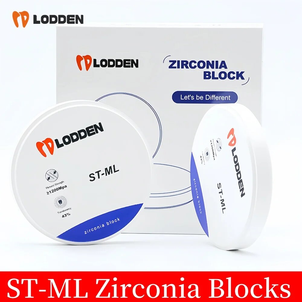 ST-ML Циркониевые блоки Материал стоматологической лаборатории 98 мм Система Циркониевый диск CAD/CAM Стоматологическая эстетика