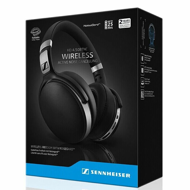 Беспроводные/проводные наушники Sennheiser HD4.50BTNC — фото 1