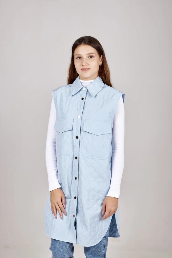 Жилет Selfie, размер M, голубой — фото 1