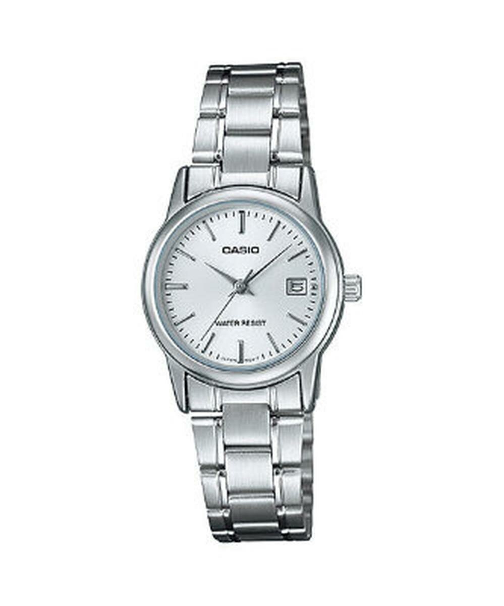 Наручные часы CASIO, серебряный, белый
