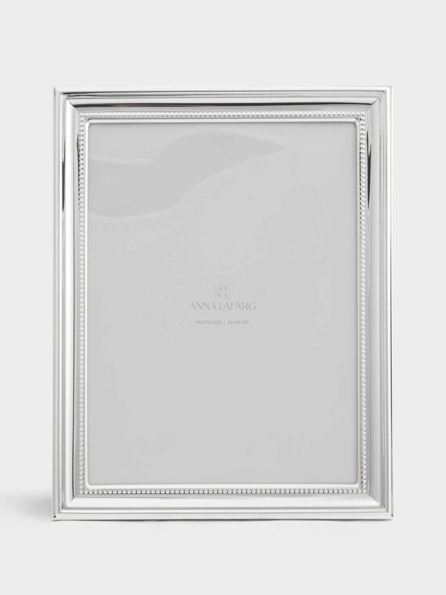 Фоторамка, 18х23 см, пластик/стекло, серебристая, Base — фото 1