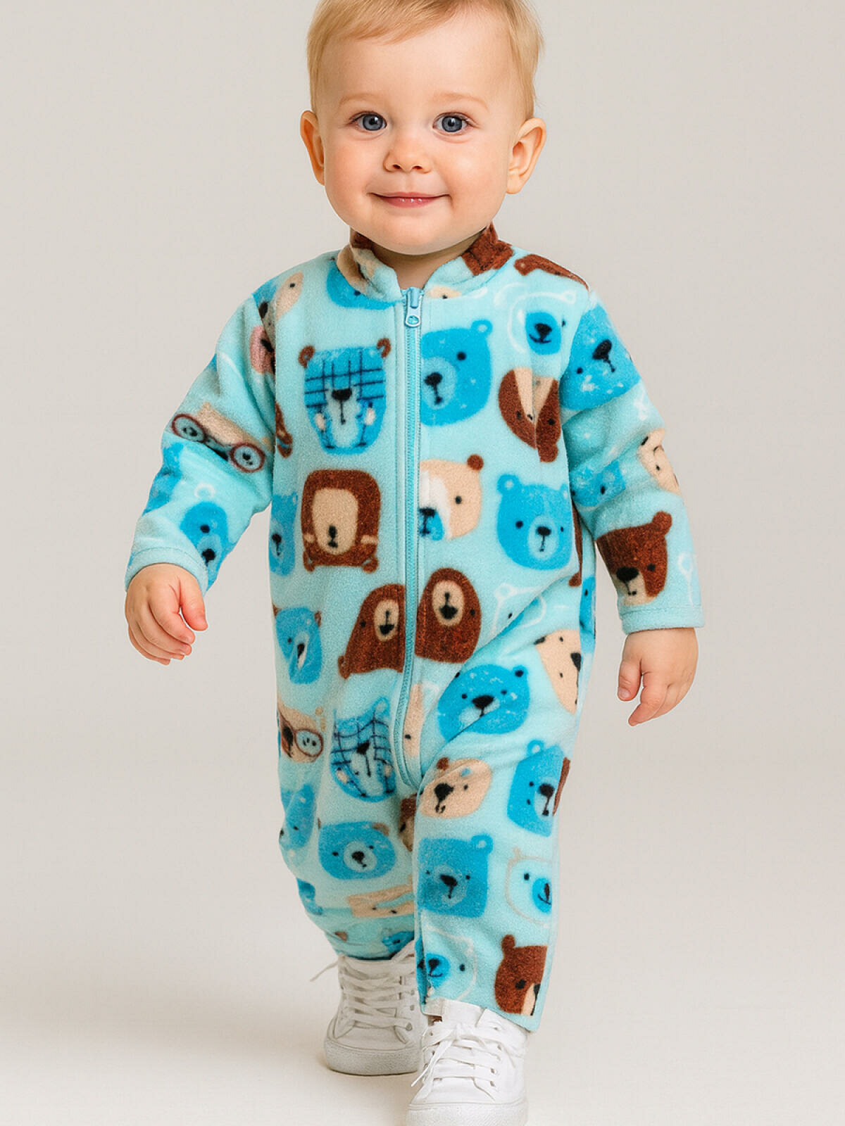 Комбинезон playToday размер 86 бежевый