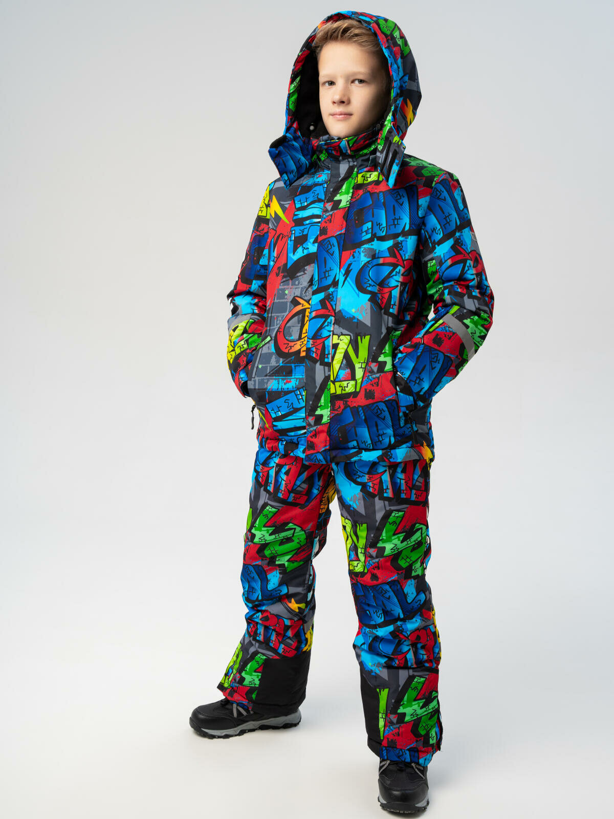 Комплект верхней одежды playToday размер 152  черный