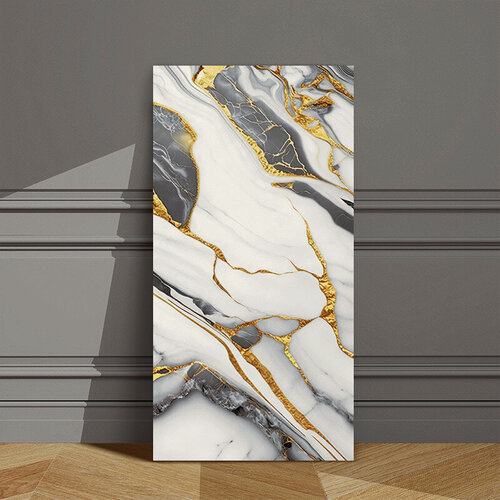 Изображение товара 60х30 см плитка самоклеящаяся глянцевая ПВХ панели для стен декор для дома на кухню, в ванную, гостиную, коридор 40 шт.