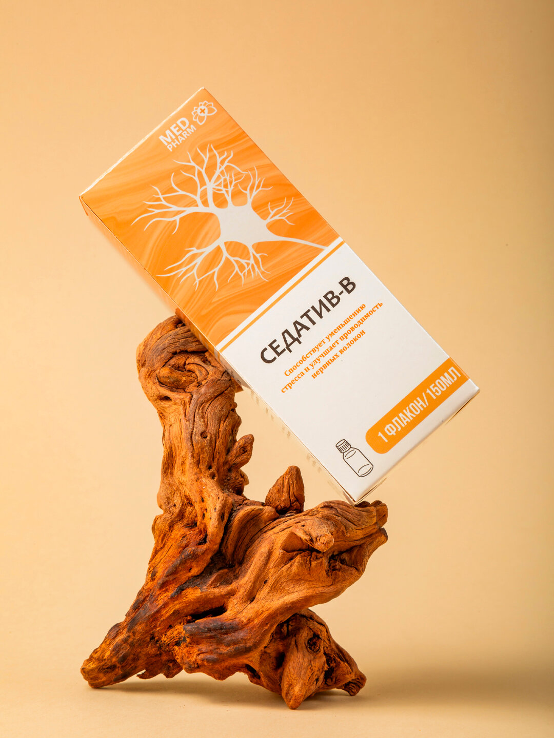 Сироп Sedativ-B, успокаивающий, против стресса, для сна, 150мл — фото 1