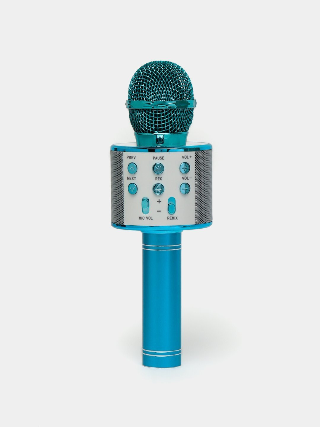 Микрофон караоке, детский, с беспроводным Bluetooth WS 858, микрофонная колонка