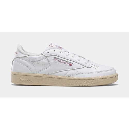 фото Кроссовки reebok club c 85 vintage, размер 11,5 us, белый, серый