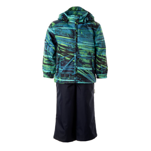 Комплект верхней одежды Huppa размер 92, зеленый, синий комплект одежды chadolls размер 92 синий зеленый