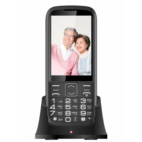 Телефон KENSHI SM321, 2 SIM, черный прочный водонепроницаемый разблокированный смартфон unihertz atom l xl 6 гб 128 гб сотовый телефон android рация 8 мп 48 мп телефон с двумя sim картами
