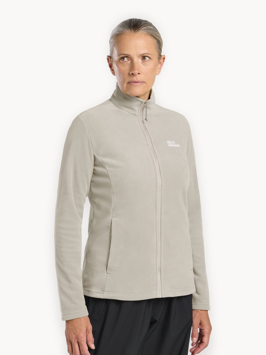Толстовка Jack Wolfskin TAUNUS Full Zip, размер XL, , белый