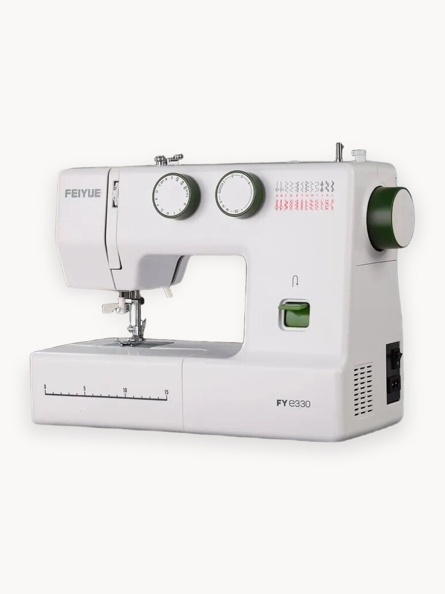 Швейная машина FEIYUE FY-e330, электромеханическая, качающийся вертикальный челнок, 24 оп
