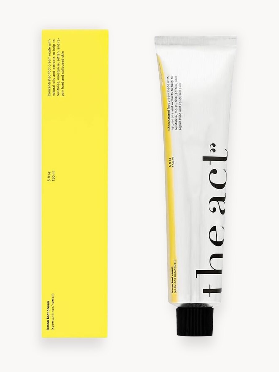 Крем для ног The Act, с мочевиной и маслами, для всех типов кожи, 150 мл