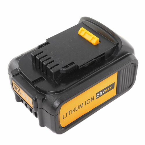 new for dewalt electric drills rechargeable battery 20v 6 0ah li ion replacement dcb185 dcb203 dcb206 dcb181 dcb184 with charger Аккумулятор для электроинструмента DeWalt DCB184 20V 5.0Ah Li-Ion