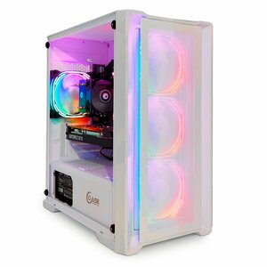 Игровой PC юкомс i5-12400f, GTX 1660 Super 6GB, SSD 240GB, 16GB DDR4, БП 450W, win 10 pro, White game case