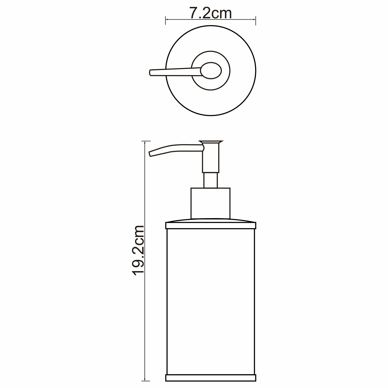 Дозатор для жидкого мыла WasserKRAFT - фото №4