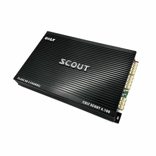 Усилитель автомобильный COLT Scout 4100 4-канальный 100 Вт 854300₽