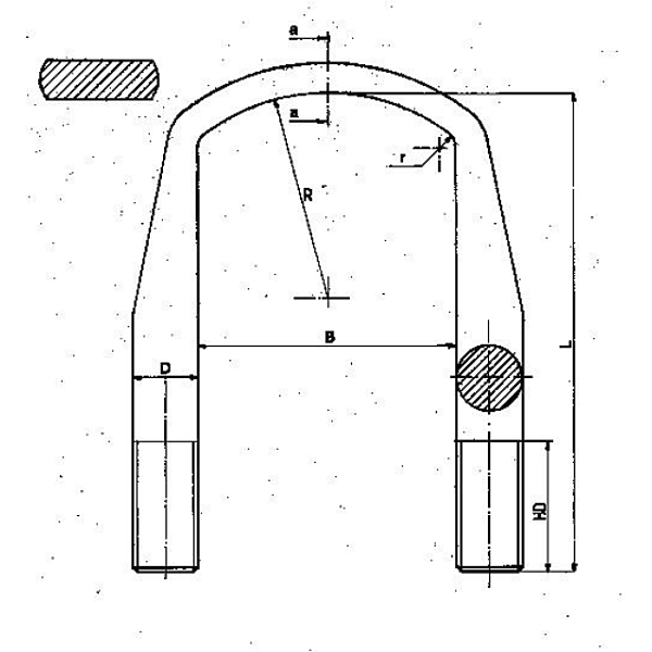 WEWELER B179M22B008 (0313837094) стремянка 130xm22x2.5x258-u плоская сверху\ bpw