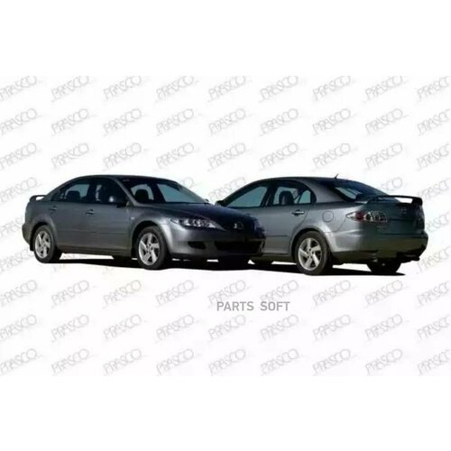 PRASCO MZ0493013 MZ0493013_крыло переднее прав. с боковым отверст. под повтор!\ Mazda 6 GG/GY 02-05