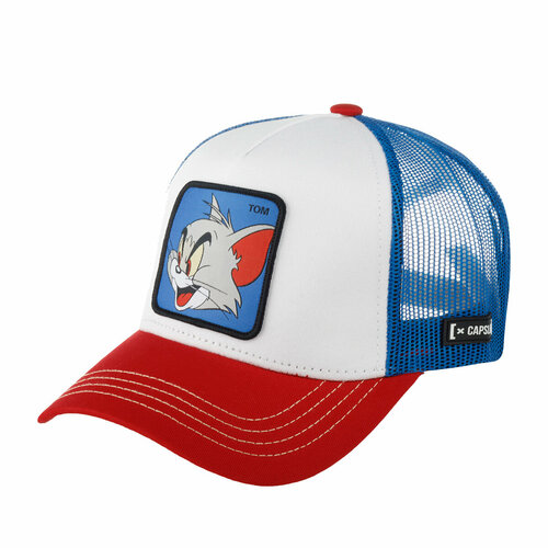 фото Бейсболка capslab, размер onesize, белый