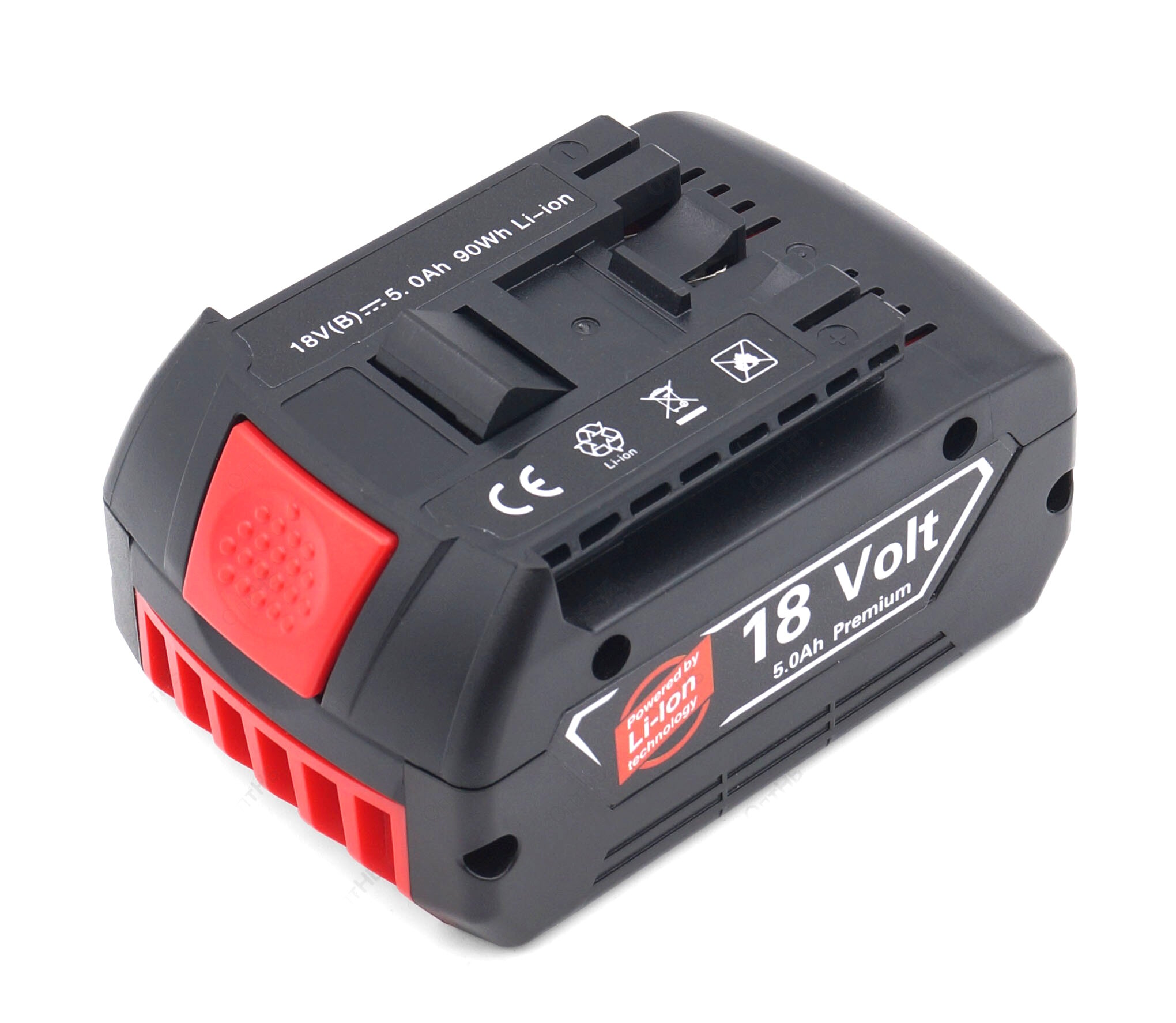 Аккумулятор для электроинструмента Bosch GBA 1600A002U5 5000mAh 18V LED OEM