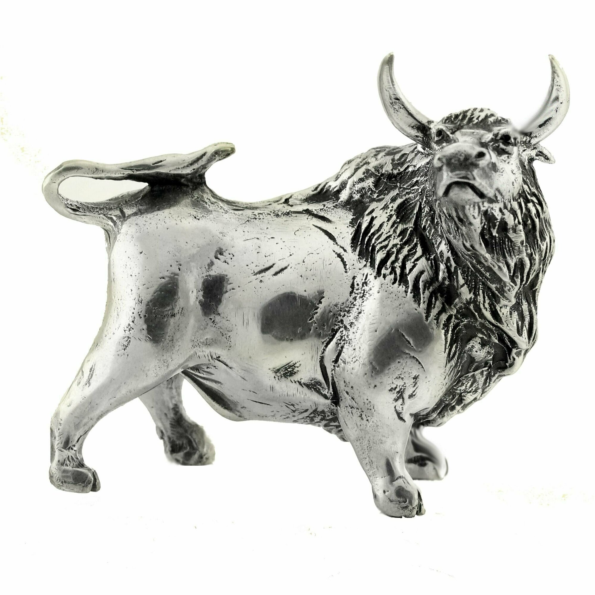 Статуэтка Бычок сувенир из металла