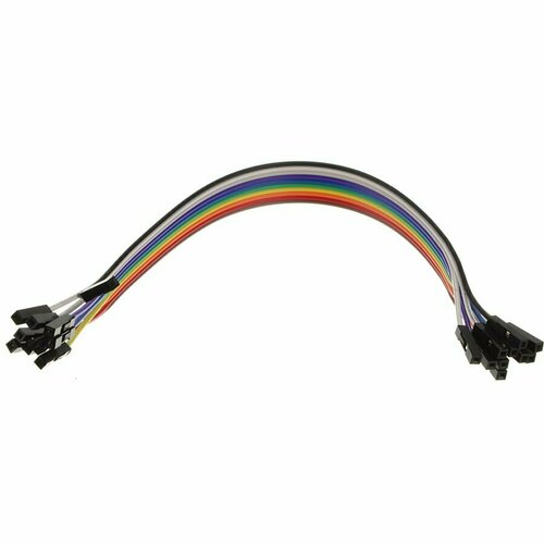 Набор соединительных проводов M/М (мама-мама) (21 см, 10 шт)