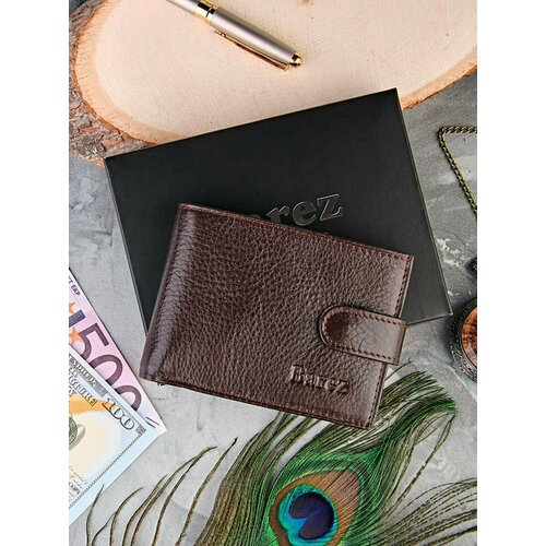 фото Кошелек , фактура зернистая, коричневый morios