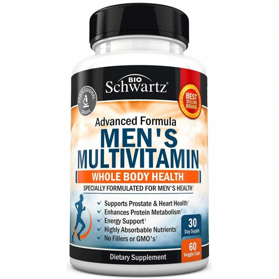 Multivitamin Mens, BioSchwartz, Мультивитамины для мужчин 60 капсул