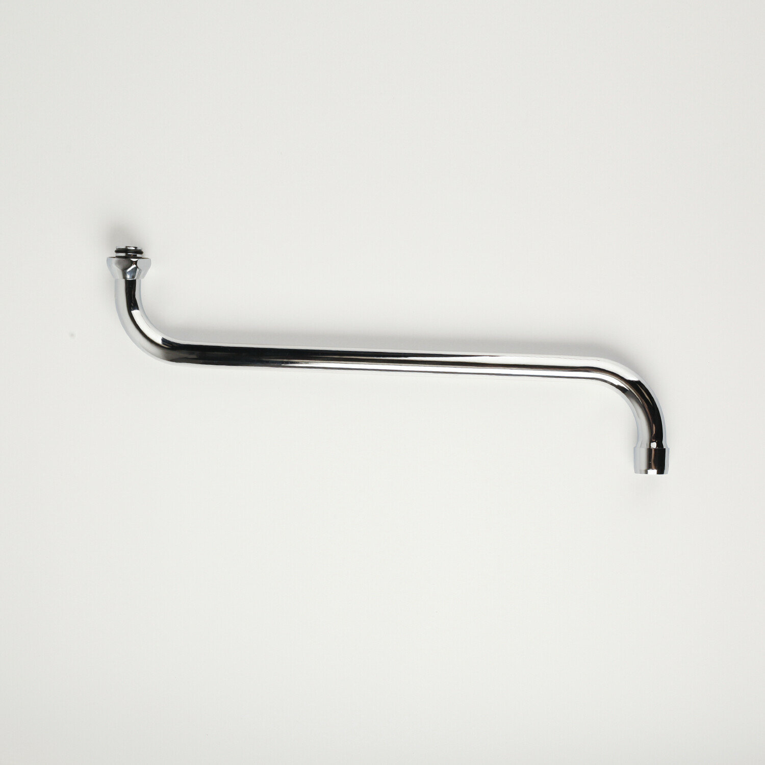 Аксессуар для смесителя Iddis Излив для ванны S-образный нержавеющая сталь, 350мм (995S35C2SM)
