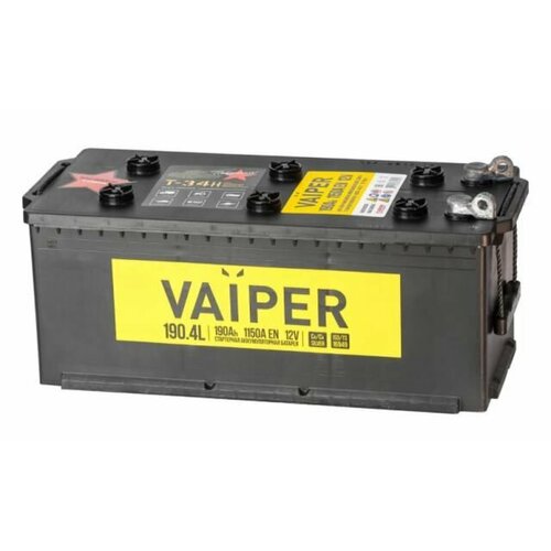 Грузовой аккумулятор VAIPER 190 А. ч Прямая грузовая полярность -/+