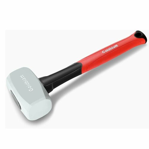 Киянка резиновая 456г с мягкой ручкой GOLDBLATT