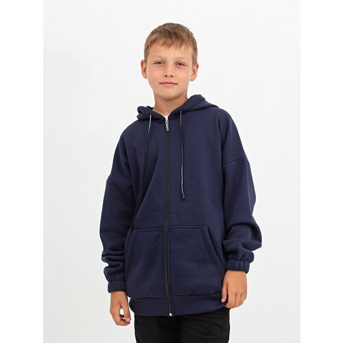 фото Толстовка , размер 140/146, синий kdr kids
