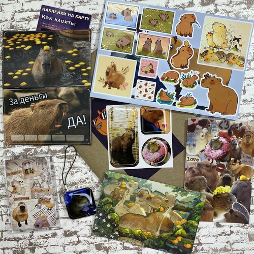 Подарочный набор / Подарочный бокс / Капибара