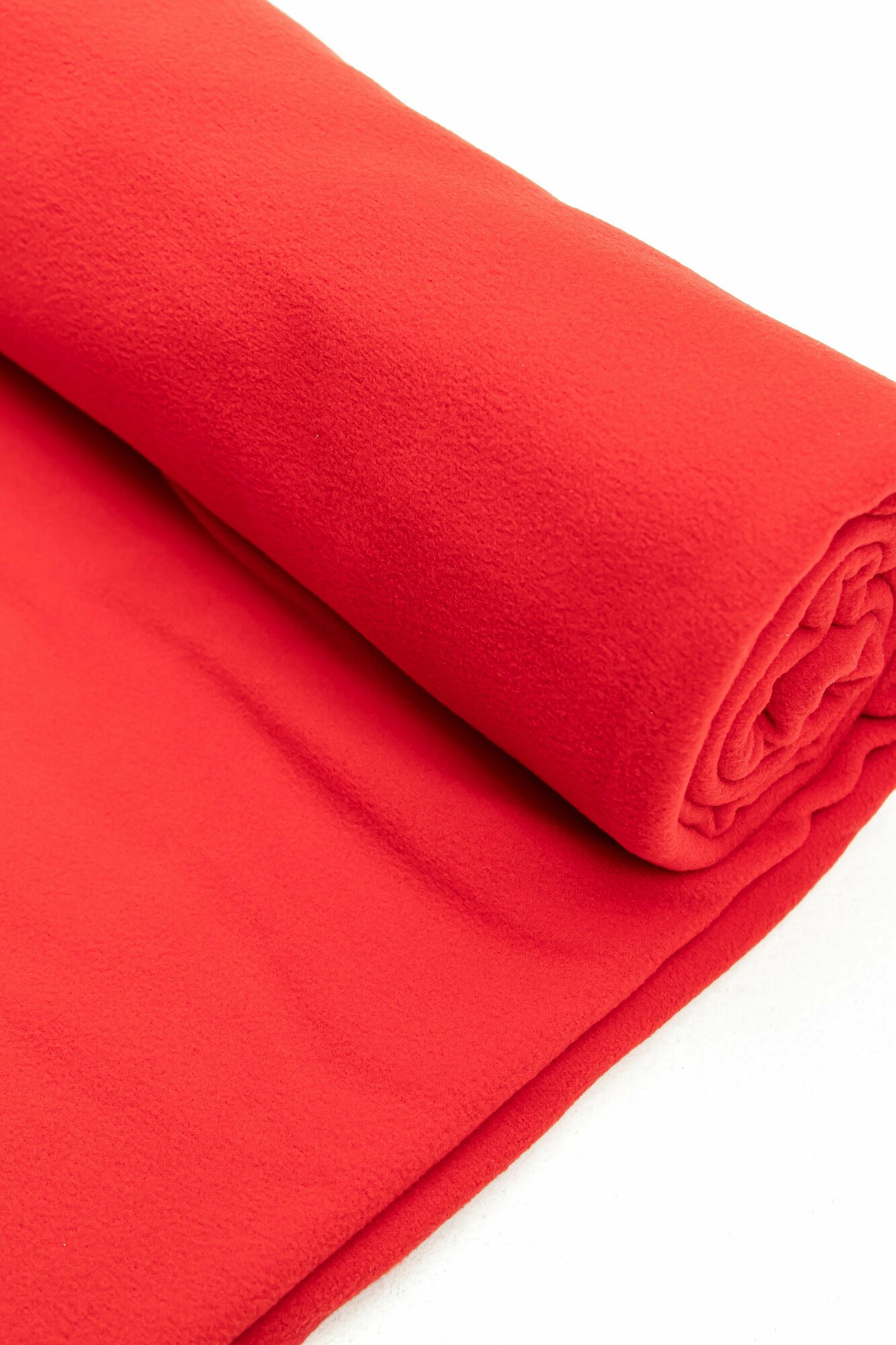 Флисовый вкладыш в спальный мешок цвет красный