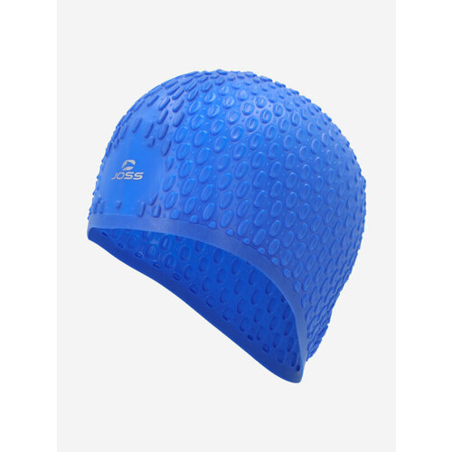 фото Шапочка для плавания joss silicone swim cap, wwfqviu8g4, blue, размер 59