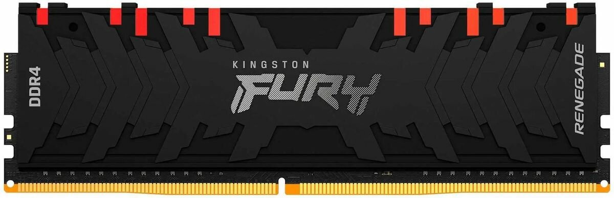 Оперативная память Kingston Fury Renegade RGB KF432C16RB1A/16 DDR4 - 16ГБ 3200МГц, DIMM, Ret