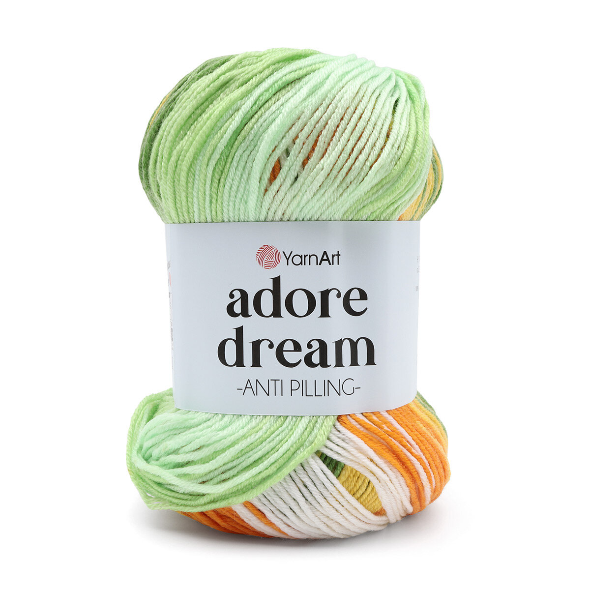 Пряжа для вязания YarnArt 'Adore Dream', 100г, 280м (100% акрил с эффектом анти-пиллинга) (1058 секционный), 5 мотков