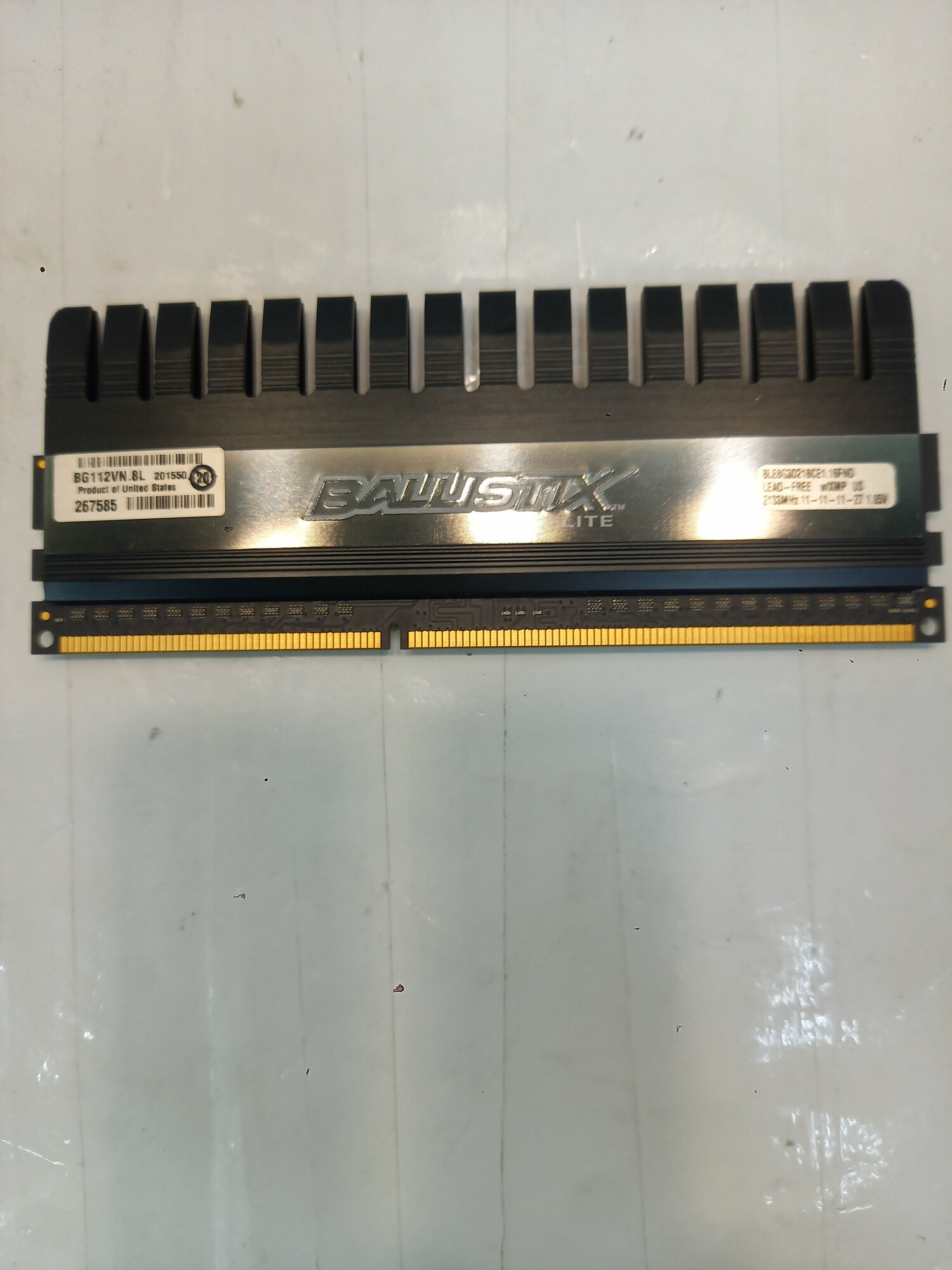 Модуль памяти DDR-III DIMM 8Gb PC3-17000 (2133Мгц) Crucial Ballistix Elite